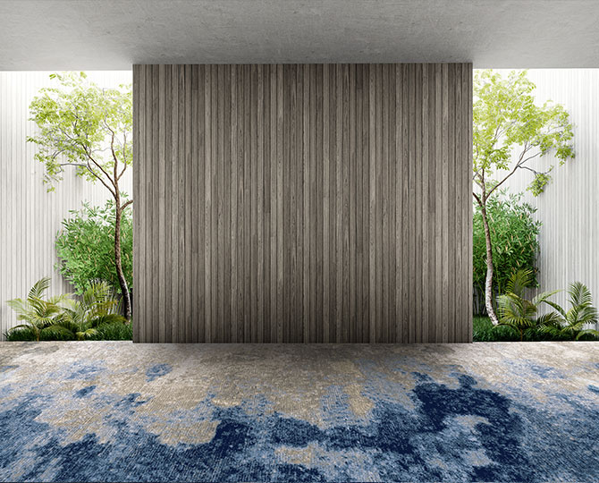 Blauer Loop Luxury Commercial Carpet